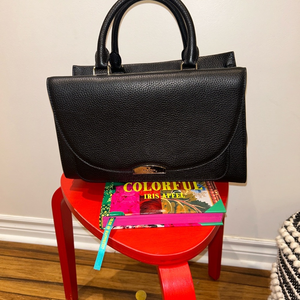 Kate Spade Black Leather Handbag